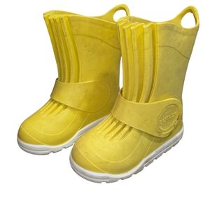 Super Kids Yellow Rain Boots